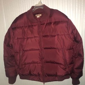 Burgundy Resistol jacket